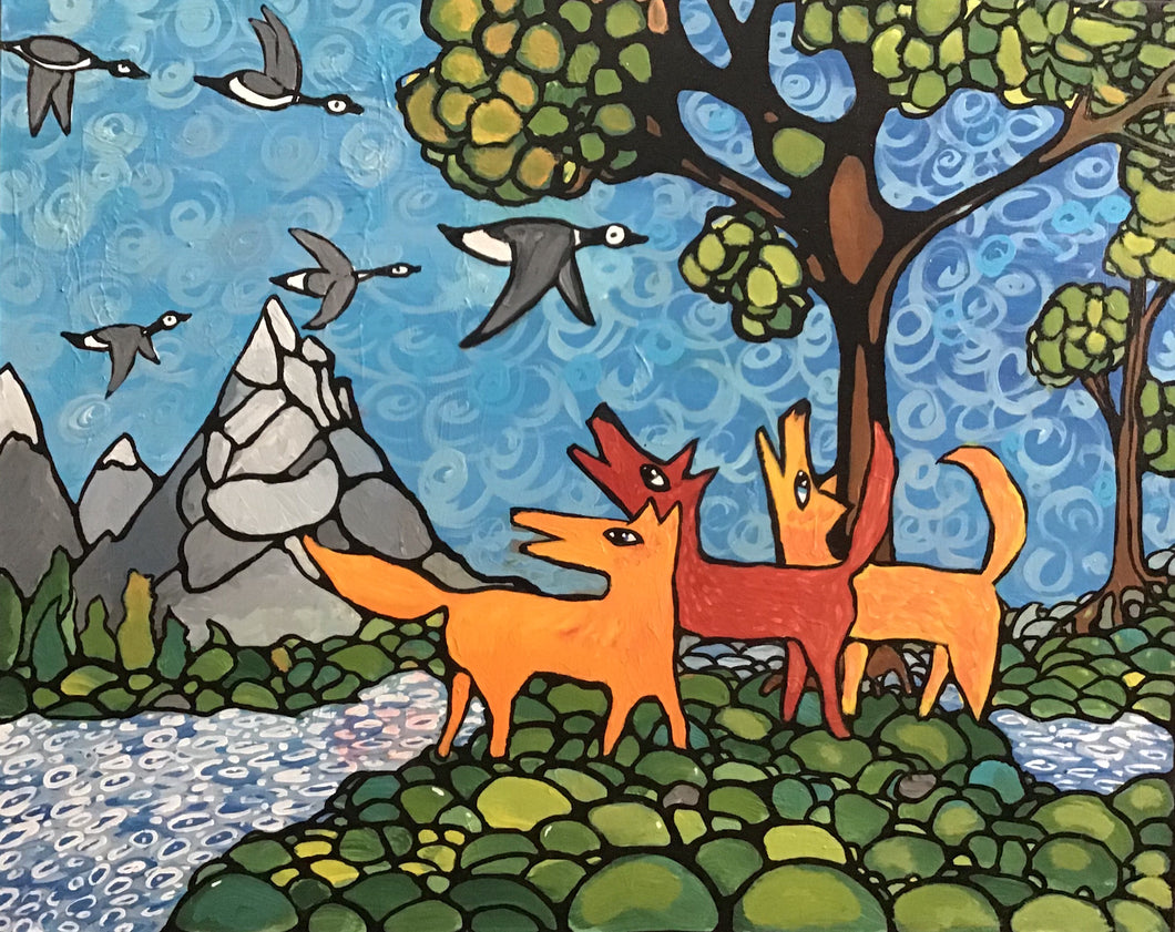 Latin American Foxes No. 1