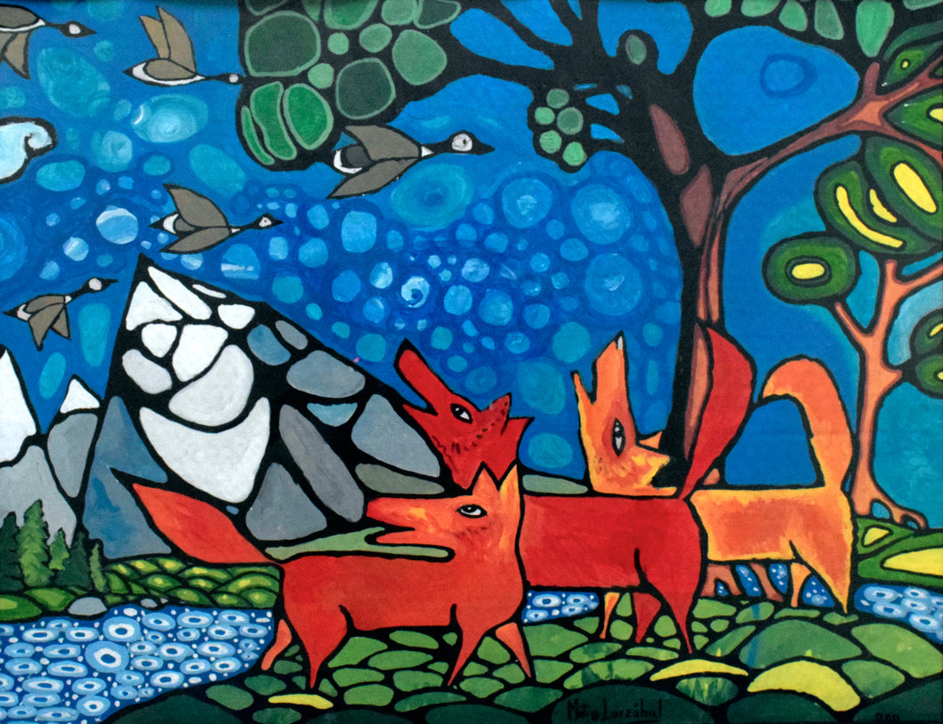 Latin American Foxes No. 2